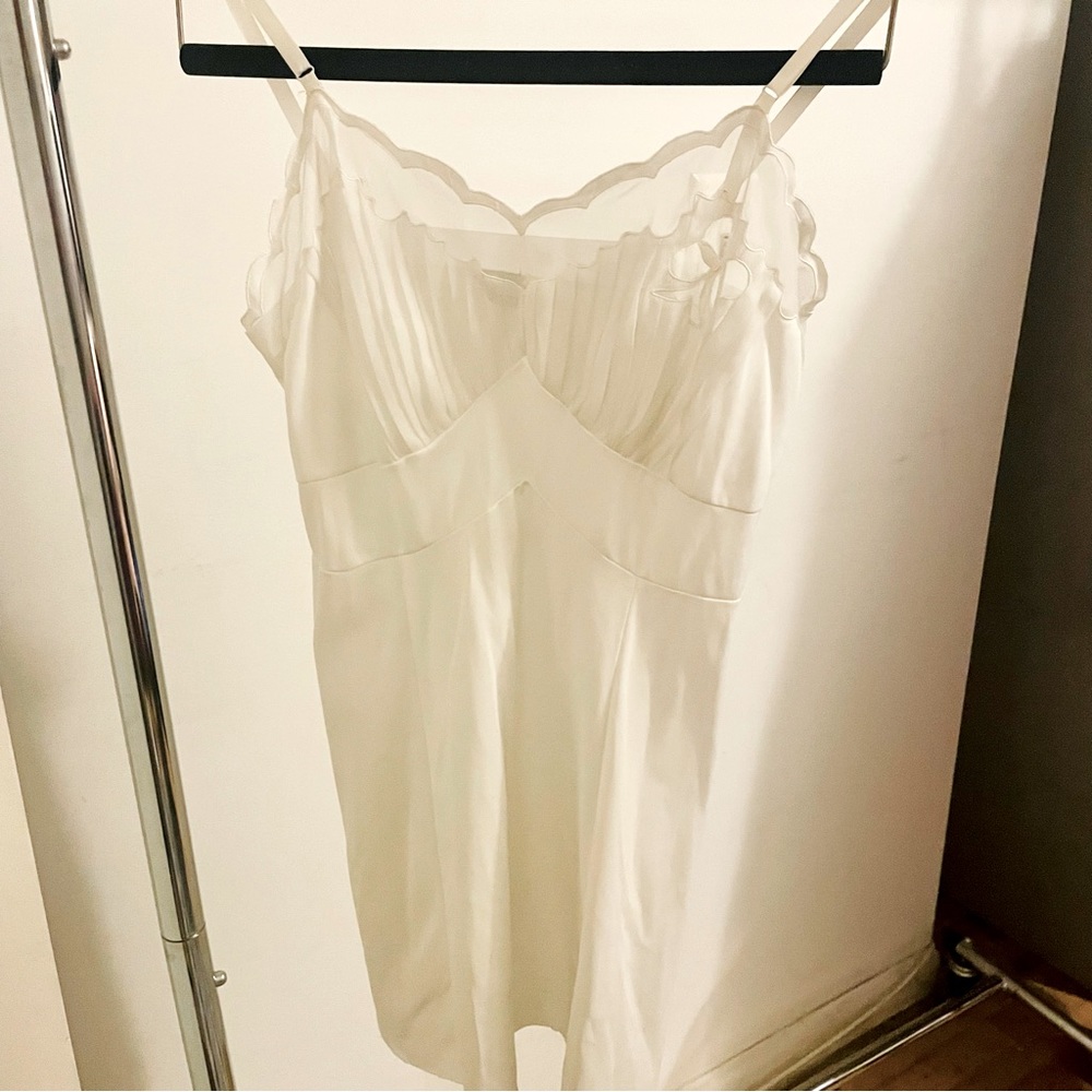 1950s/ early 60s Vintage handmade slip dress/ neglige